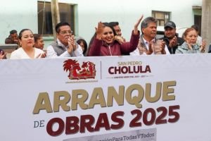 Tonantzin Fernández da banderazo de arranque a obras en Calvario y Cocoyotla