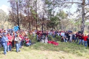Tonantzin Fernández impulsa acciones ambientales con la jornada “Raíces de Agua” en el Cerro Zapotecas