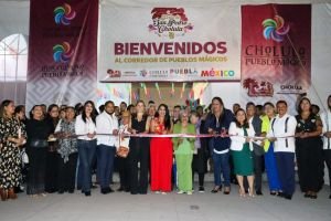 Ante más de 50 mil personas Tonantzin Fernández inaugura la 75ª Feria de San Pedro Cholula