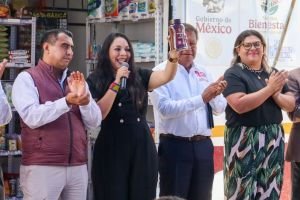 Inaugura Tonantzin Fernández la primera Tienda Bienestar de su administración