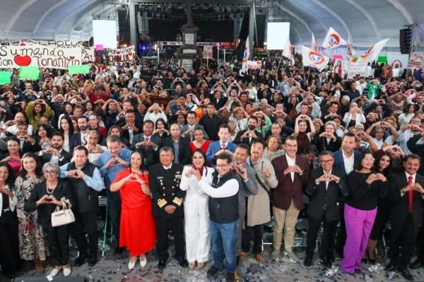 Con el respaldo de miles de cholultecas, rinde Tonantzin Fernández su primer Informe de Gobierno de compromisos cumplidos