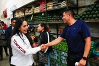 Continúa Tonantzin Fernández mejorando la infraestructura de mercados y tianguis de San Pedro Cholula