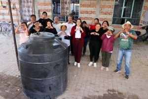 Tonantzin Fernández continúa llevando bienestar a cada rincón de San Pedro Cholula