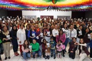 Tonantzin Fernández encabeza Asamblea de Mujeres por la Igualdad y contra las Violencias en San Pedro Cholula
