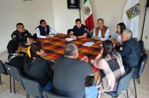 Refuerzan vigilancia en zonas limítrofes de Santa Bárbara Almoloya a través de Mesa de Seguridad