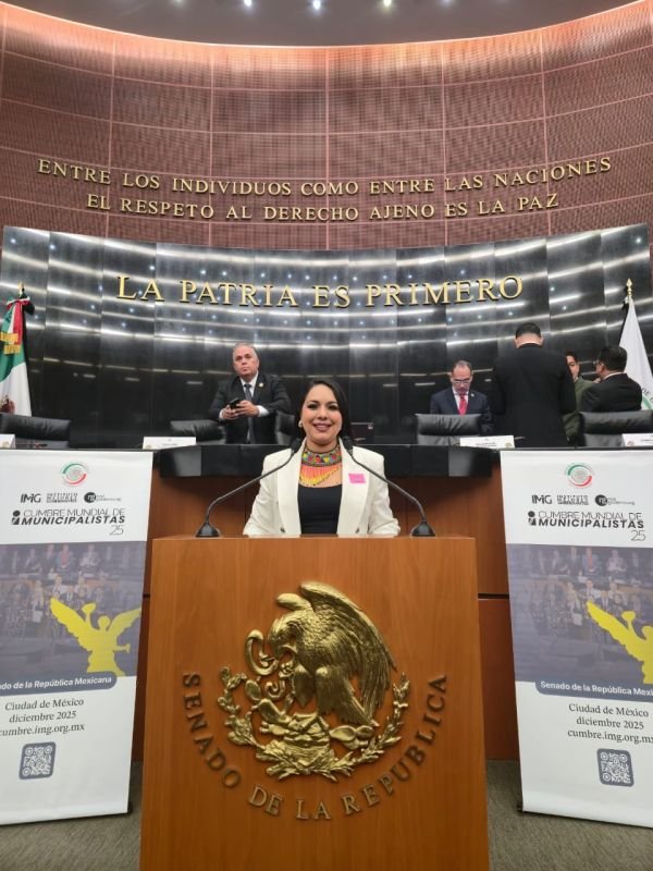 Liderazgo de Tonantzin Fernández destaca en la Cumbre Mundial de Municipalidades 2025