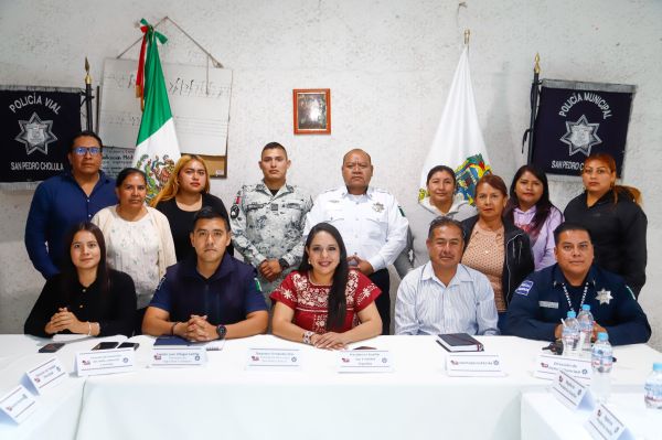 Gobierno de Tonantzin Fernández fortalece la seguridad con mesas de trabajo en las 13 juntas auxiliares