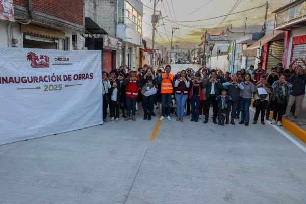 Tonantzin Fernández fortalece la movilidad con la inauguración de vialidades en San Pedro Cholula