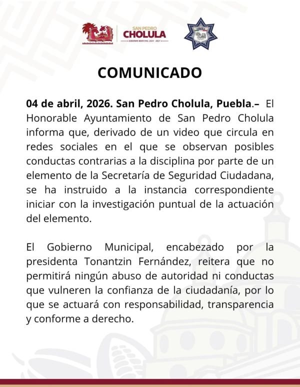 COMUNICADO