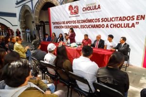 El Gobierno Municipal reafirma su compromiso con las y los cholultecas: Tonantzin Fernández