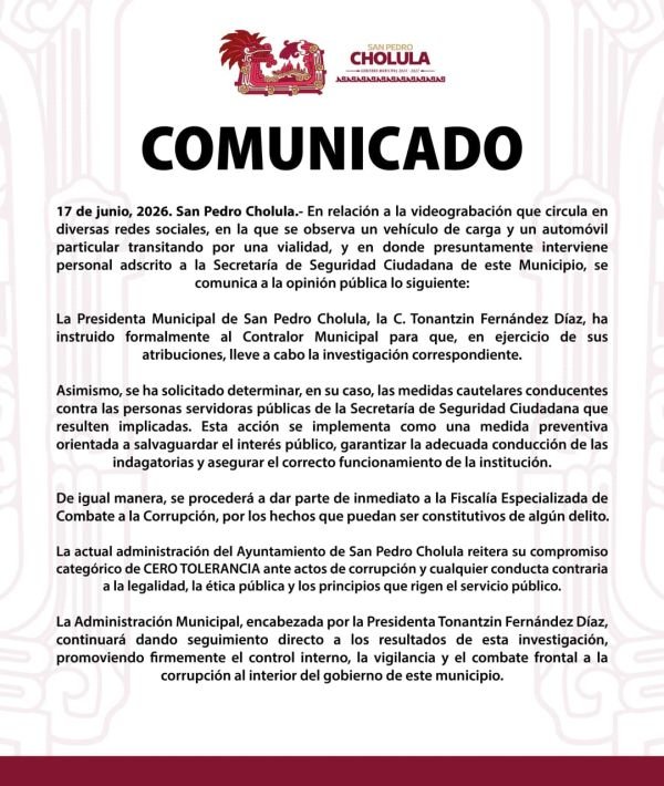 COMUNICADO