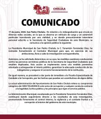 COMUNICADO