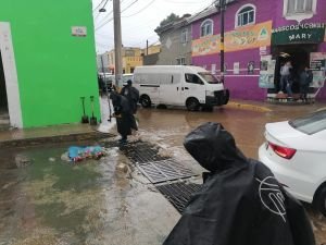 Acciones coordinadas ante lluvias intensas en San Pedro Cholula