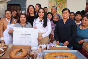 Anuncia Tonantzin Fernández la Gran Feria de la Rosca 2026 en San Pedro Cholula