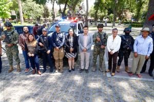 Tonantzin Fernández pone en marcha el operativo Semana Santa Segura en San Pedro Cholula