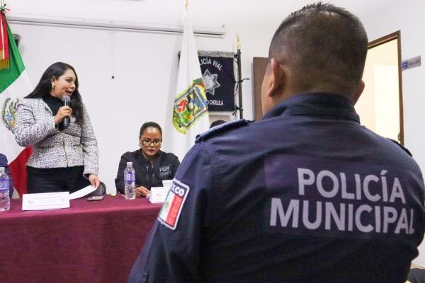 Tonantzin Fernández impulsa la profesionalización policial en el Gobierno de Cholula