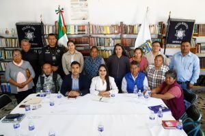 Tonantzin Fernández reafirma su compromiso con la seguridad en San Agustín Calvario