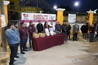 Continúa Tonantzin Fernández con la modernización de luminarias en San Pedro Cholula