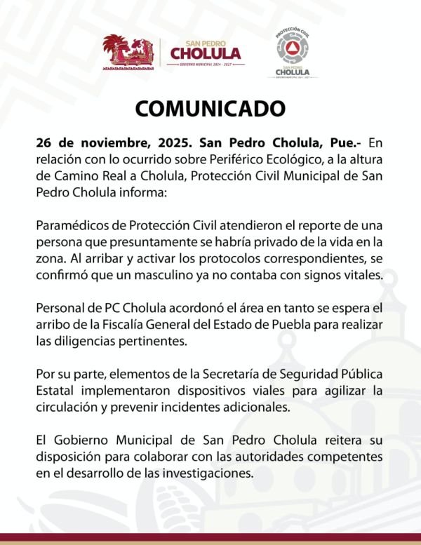 COMUNICADO