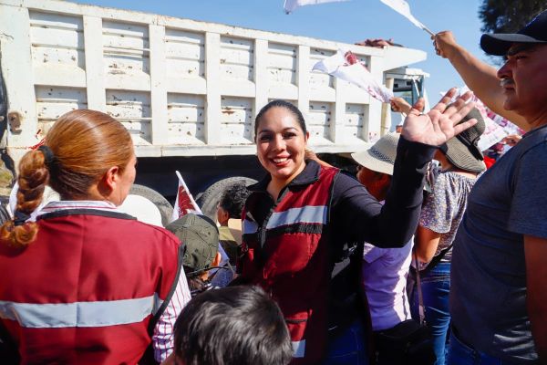&quot;Arrancamos megaobras por todo San Pedro Cholula&quot;: Tonantzin Fernández