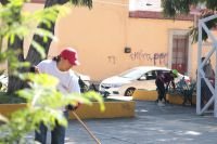 Con trabajo coordinado, DIF Municipal y SEDIF impulsan el rescate de espacios públicos en San Pedro Cholula