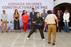San Pedro Cholula realiza Jornada de Mujeres Constructoras de Paz