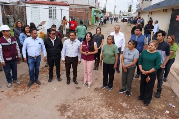 “En San Pedro Cholula, todas las juntas auxiliares serán beneficiadas con obra pública”: Tonantzin Fernández