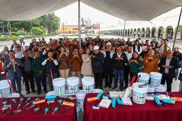 Tonantzin Fernández fortalece la conservación del patrimonio de San Pedro Cholula