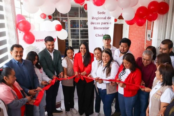Inauguran Sede Regional de Becas para el Bienestar en San Pedro Cholula