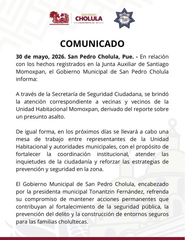 COMUNICADO