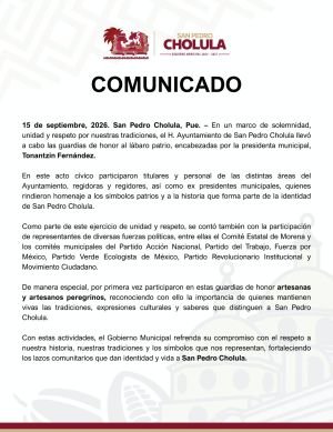 COMUNICADO