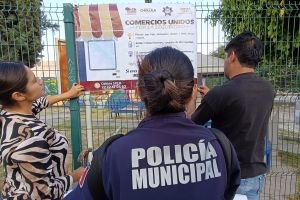 Policía de San Pedro Cholula inicia el Programa “Comercios Unidos por la Seguridad” en Santiago Momoxpan