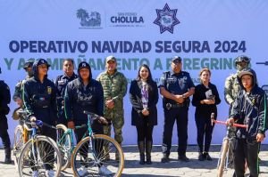 Gobierno de Cholula pone en marcha el Operativo Navidad Segura 2024 y Acompañamiento a Peregrinos