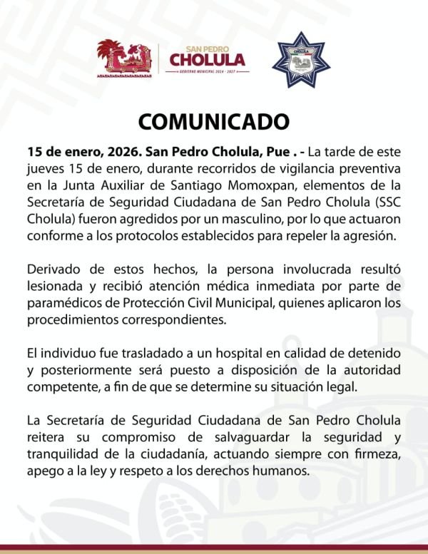 COMUNICADO