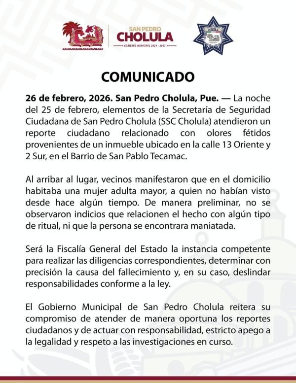 COMUNICADO